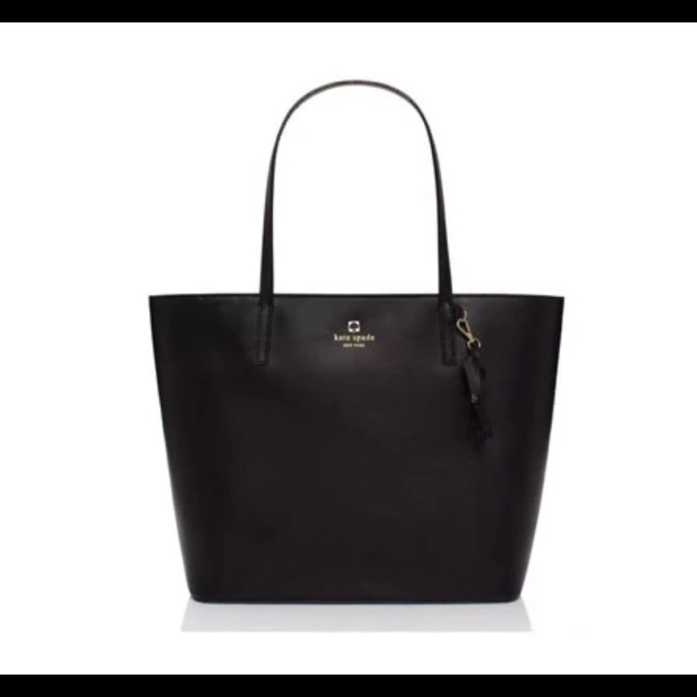 Kate Spade Black Sawyer Street Maxi Tote